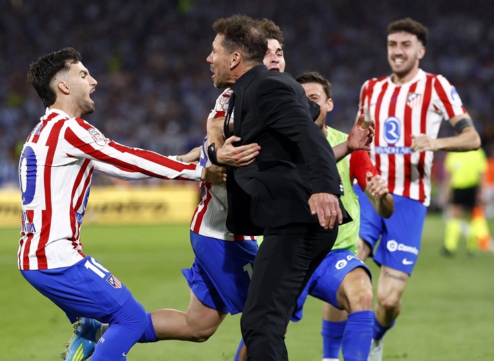 Atlético de Madrid perde nos penáltis na final da Taça do Rei